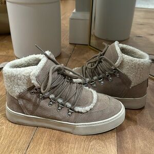 Marc Fisher Sherpa High Top Sneaker